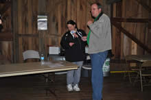 Tire Recycling - next to tables