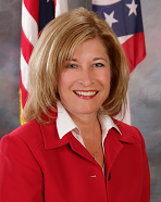 A picture of the Hancock County Auditor, Charity Rauschenberg